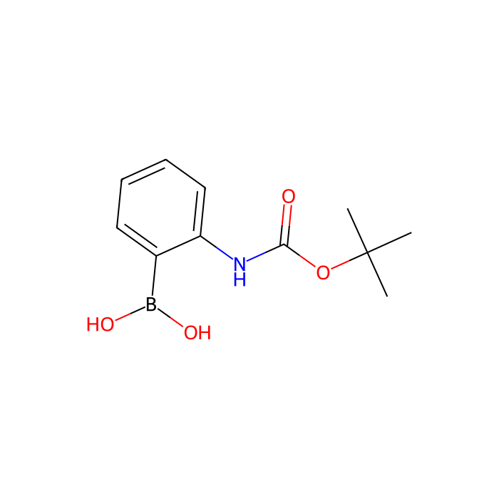 2-Boc-氨基苯基硼酸 （含不等量酸酐）