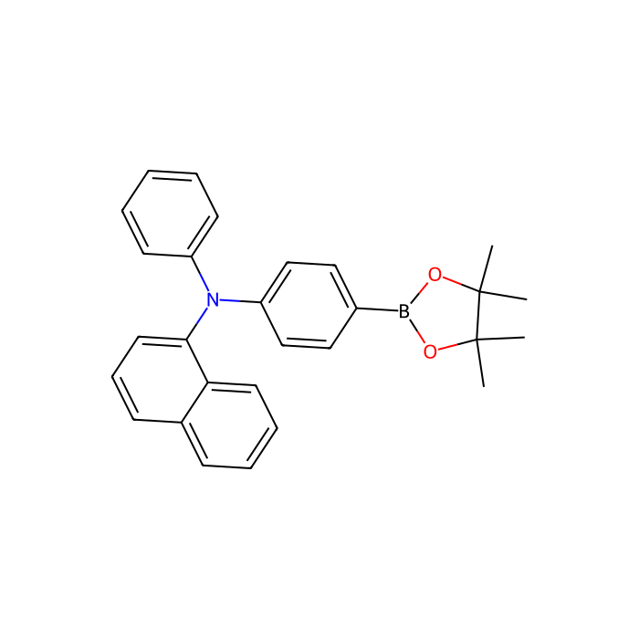 N-苯基-N-（4-（4,4,5,5-四甲基-1,3,2-二氧杂硼烷-2-基）苯基）萘-1-胺