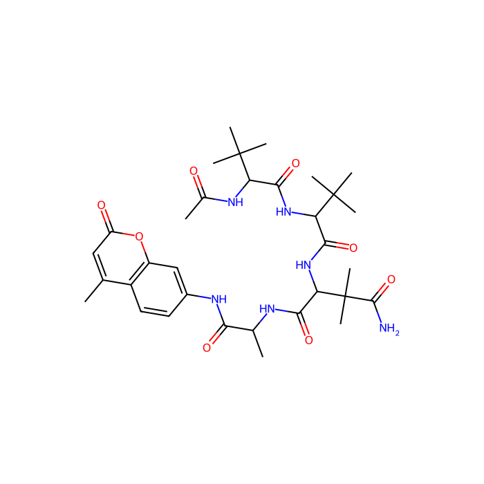 N-乙酰-叔丁基甘氨酰-叔丁基甘氨酰-二甲基天门冬酰氨酰-丙氨酰-7-氨基-4-甲基香豆素