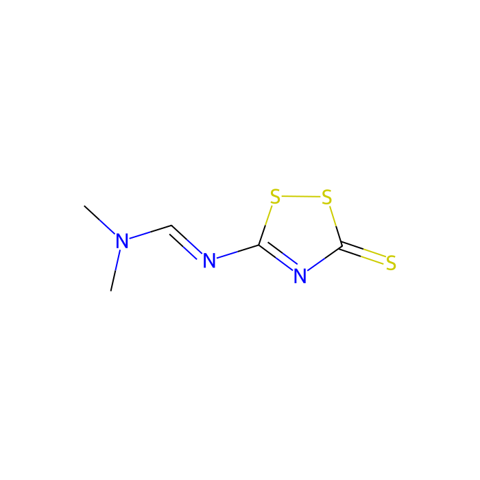 N,N-二甲基-N'-(3-硫代-3H-1,2,4-二硫唑-5-基)甲脒