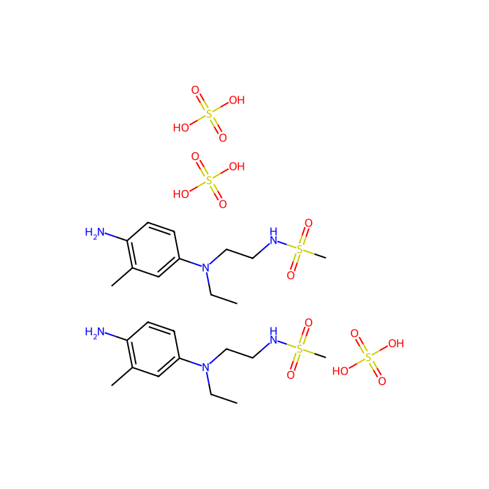 N⁴-乙基-N⁴-(2-甲基磺酰氨乙基)-2-甲基-1,4-苯二胺倍半硫酸盐 一水合物