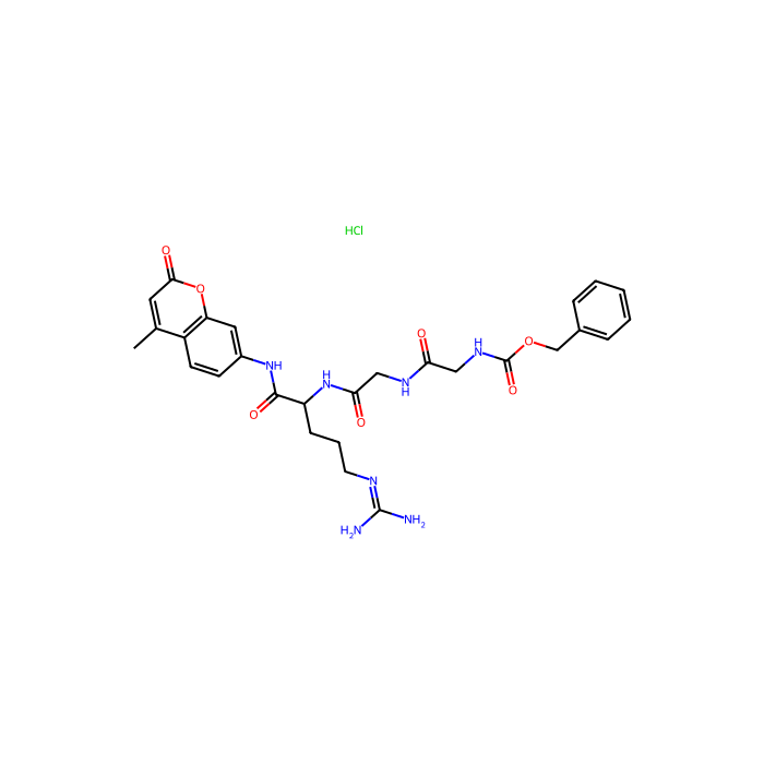 N-CBZ-甘氨酰-甘氨酰-L-精氨酸-7-氨基-4-甲基香豆素盐酸盐