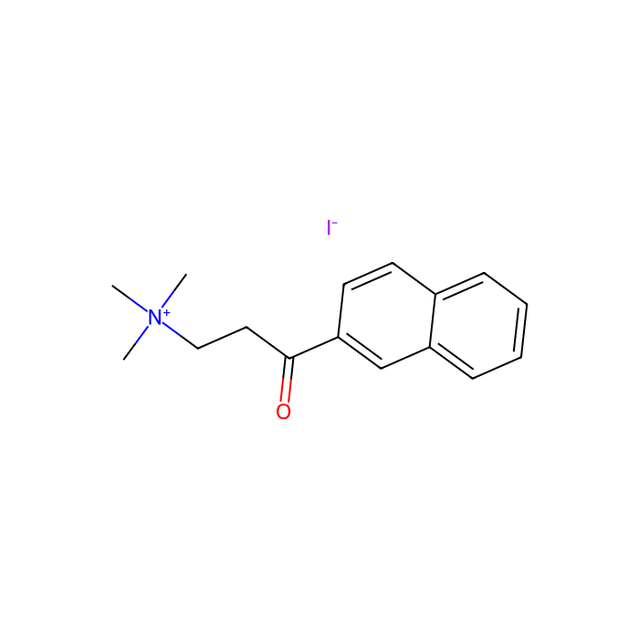 2-(β-萘甲酰基)乙基三甲基碘化铵
