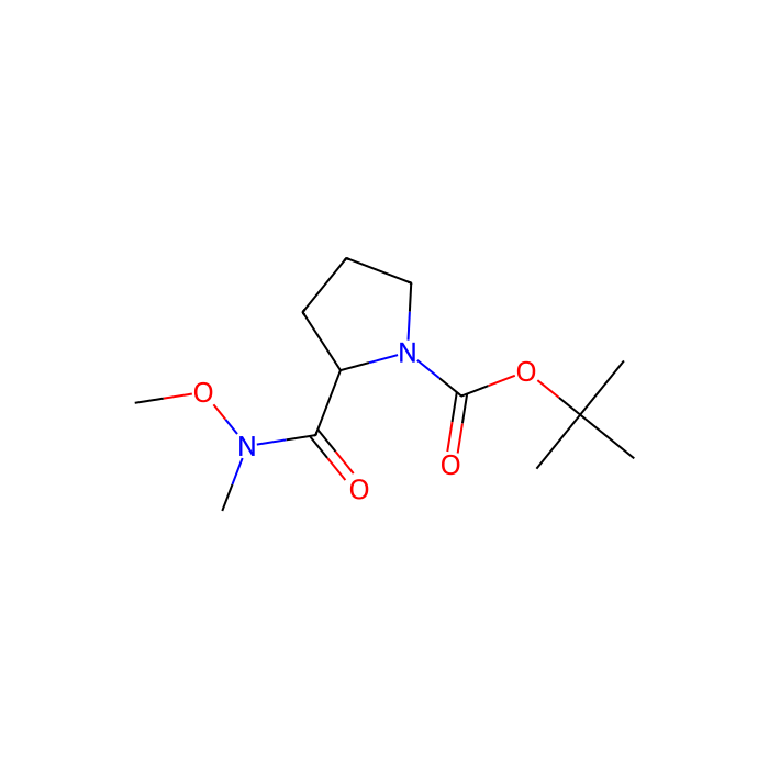 N-（叔丁氧羰基）-L-脯氨酸-N'-甲氧基-N'-甲基酰胺