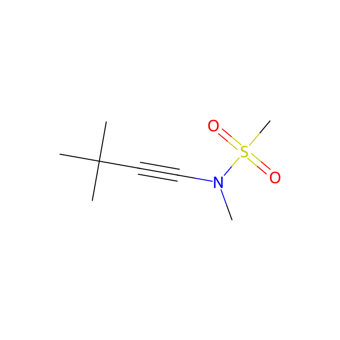 N-(3,3-二甲基-1-炔-1-基)-N-甲基甲磺酰胺 