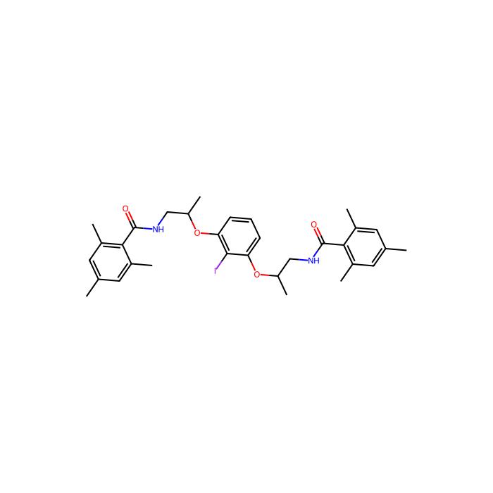 N,N'-[(2S,2'S)-[(2-碘代-1,3-亚苯基)双(氧基)]双(丙烷-2,1-二基)]双(均三甲苯酰胺)