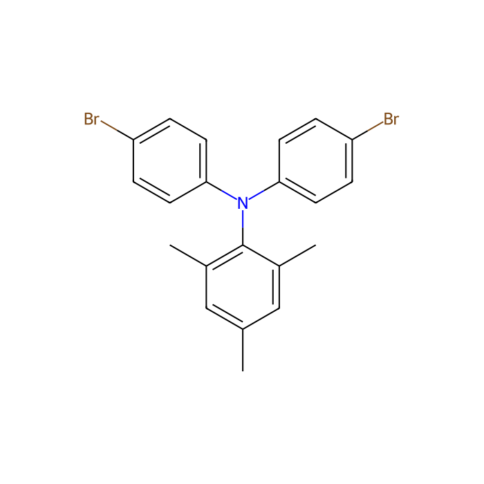 N,N-双(4-溴苯基)-2,4,6-三甲基苯胺