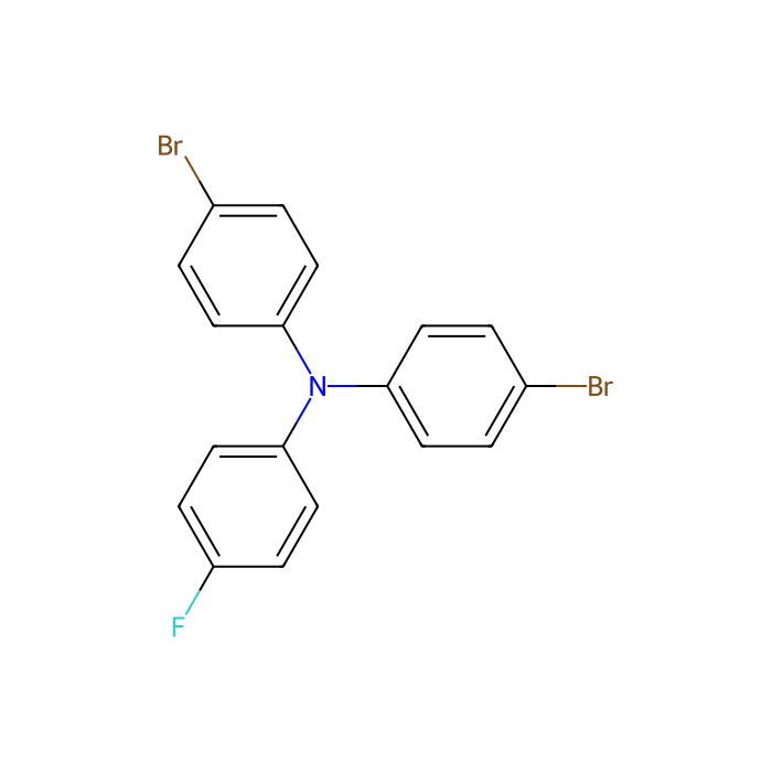 N,N-双(4-溴苯基)-4-氟苯胺