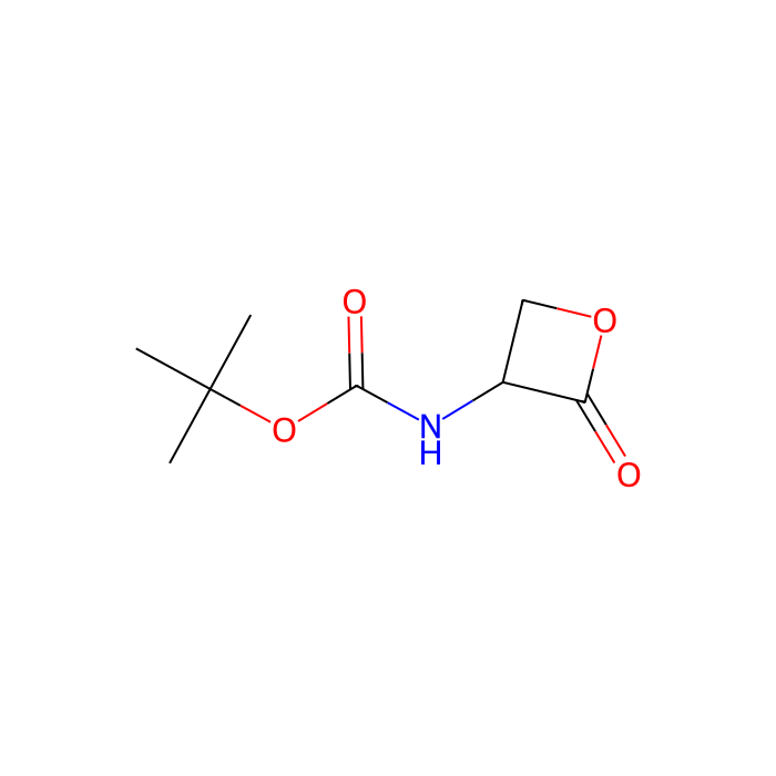 N-(叔丁氧羰基)-D-丝氨酸β-内酯