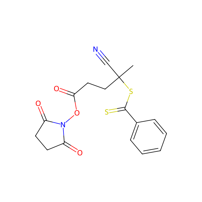 4-氰基-4-(苯基硫代羰基硫基)戊酸N-琥珀酰亚胺酯