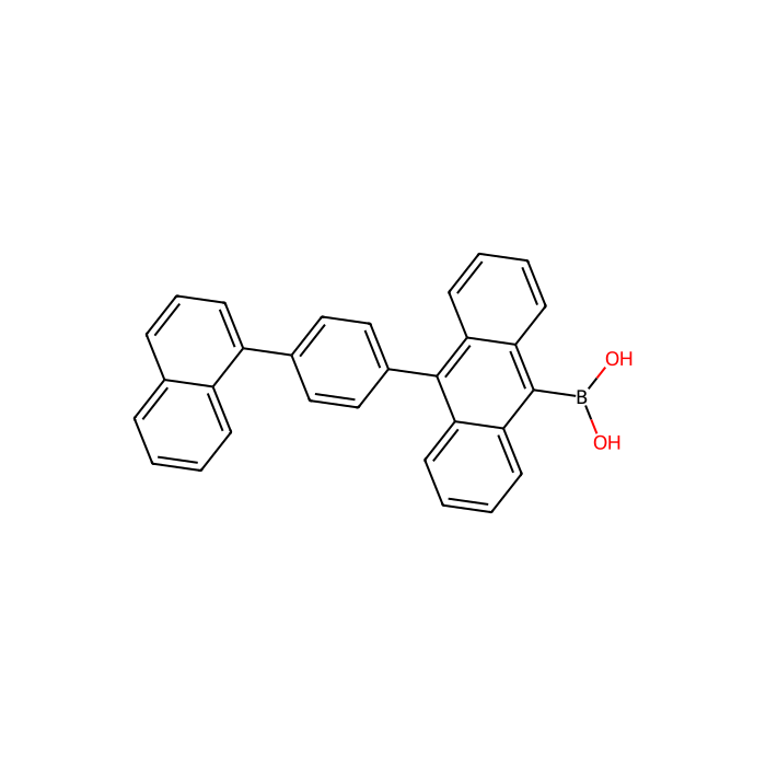 10-[4-(1-萘基)苯基]蒽-9-硼酸 (含不同量的酸酐)