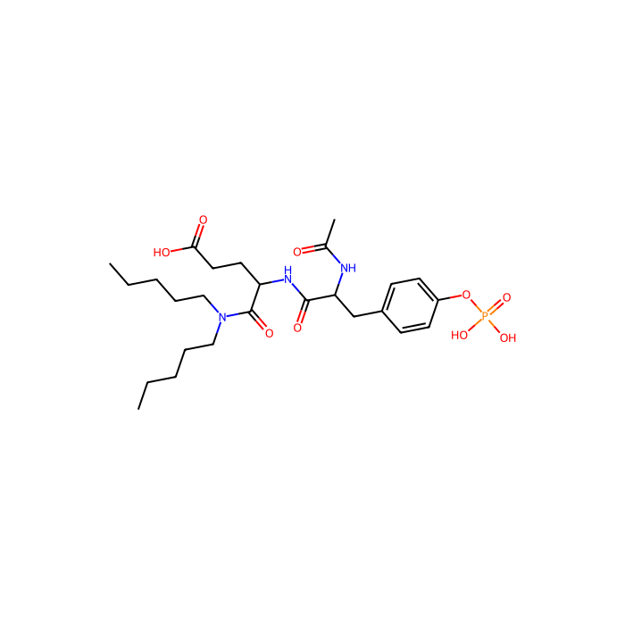 N-Acetyl-O-phosphono-Tyr-Glu Dipentylamide TFA