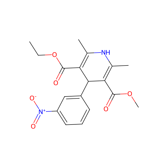尼群地平, Ca v1.1的门控抑制剂;Ca v1.2的门控抑制剂;Ca v1.3的门控抑制剂;Ca v1.4的门控抑制剂;K Ca3.1的通道阻断剂