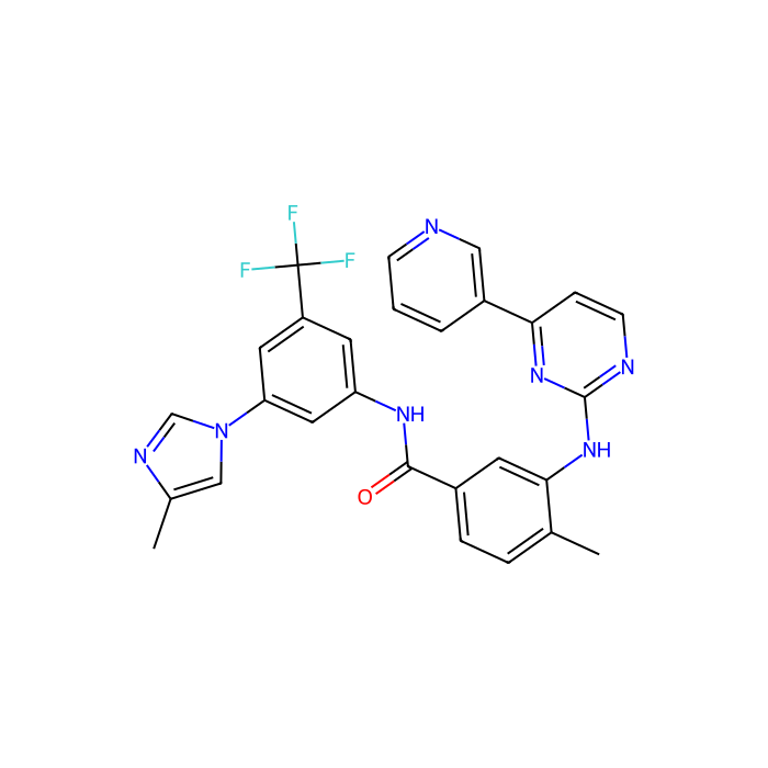 Nilotinib (AMN-107), ABL 原癌基因 1 抑制剂；非受体酪氨酸激酶；盘状结构域受体酪氨酸激酶 1 抑制剂；盘状结构域受体酪氨酸激酶 2 抑制剂