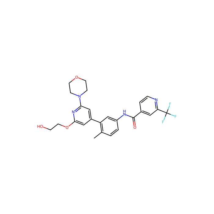 Naporafenib, B-raf/RAF 原癌基因丝氨酸/苏氨酸蛋白激酶抑制剂