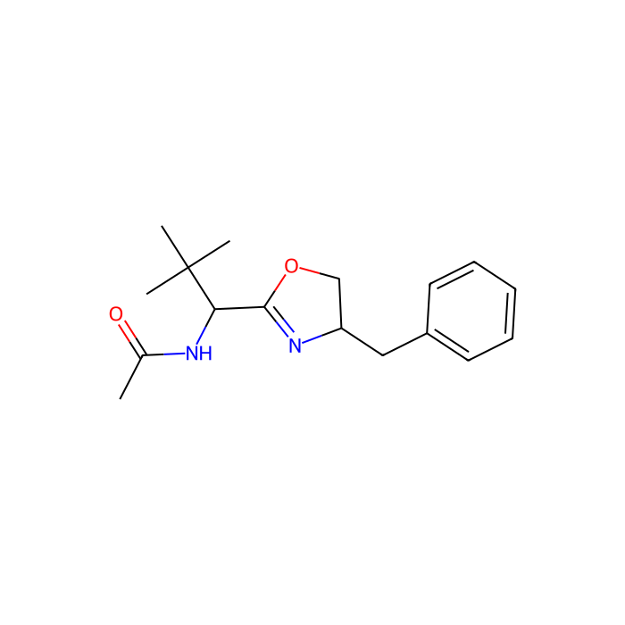 N-((S)-1-((S)-4-苄基-4,5-二氢恶唑-2-基)- 2,2-二甲基丙基)乙酰胺