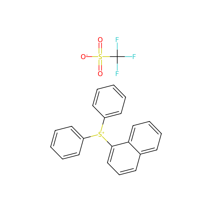 1-萘基二苯基锍三氟甲磺酸盐