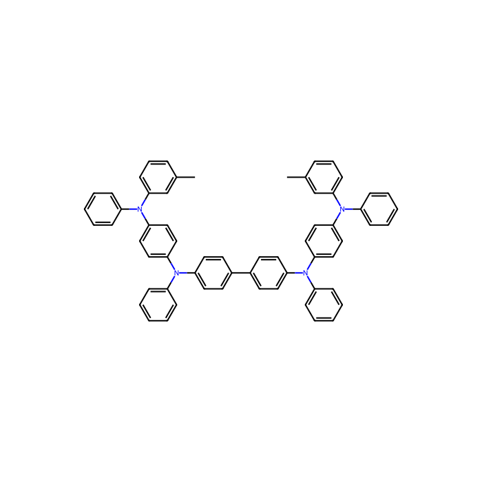 N,N'-二苯基-N,N'-双-[4-(苯基-m-甲苯基氨基)苯基]联苯-4,4'-二胺