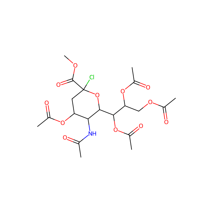 N-乙酰基-2-氯-2-脱氧神经氨酸甲基醚4,7,8,9-四乙酸酯