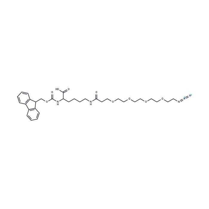 N-Fmoc-N'-(叠氮基-PEG4)-L-赖氨酸