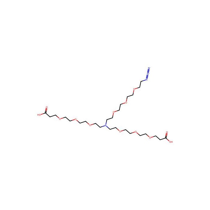 N-(叠氮基-PEG3)-N-双(PEG3-酸)盐酸盐