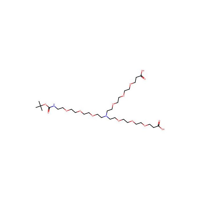 N-(Boc-PEG3)-N-双(PEG3-酸)