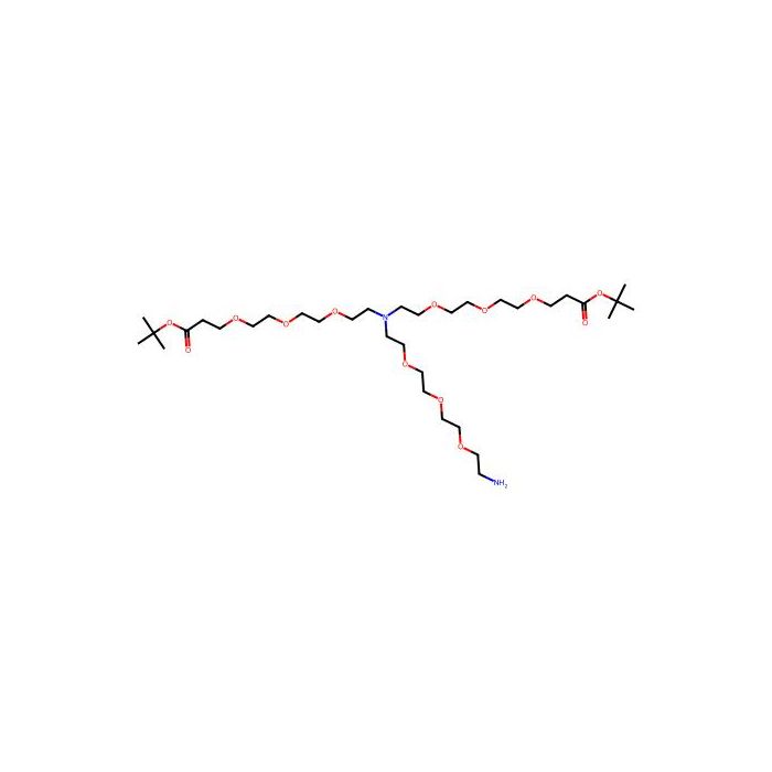 N-(氨基-PEG3)-N-双(PEG3-叔丁酯)盐酸盐