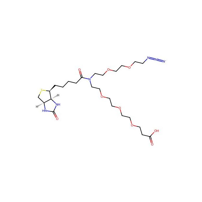 N-(叠氮基-PEG2)-N-生物素-PEG3-酸