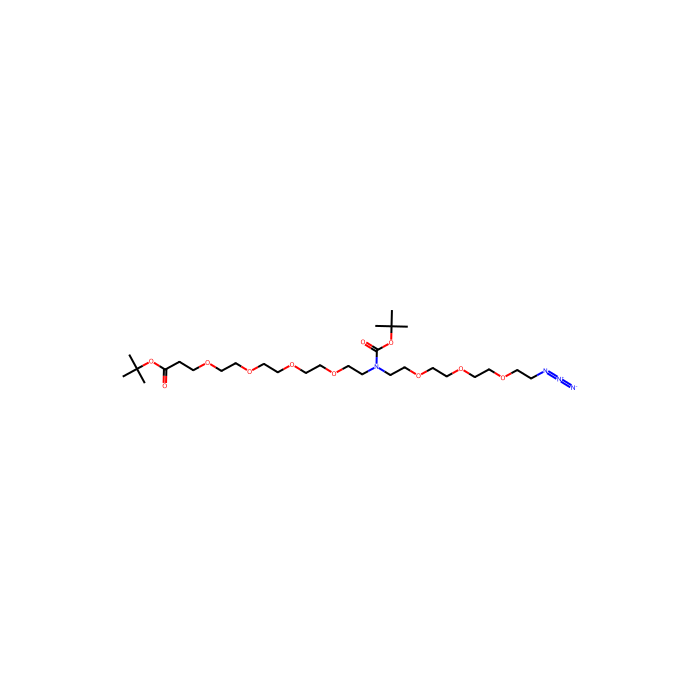 N-(叠氮基-PEG3)-N-Boc-PEG4-叔丁酯