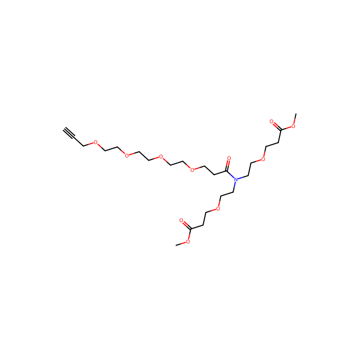 N-(炔丙基-PEG4-羰基)-N-双(PEG1-甲酯)