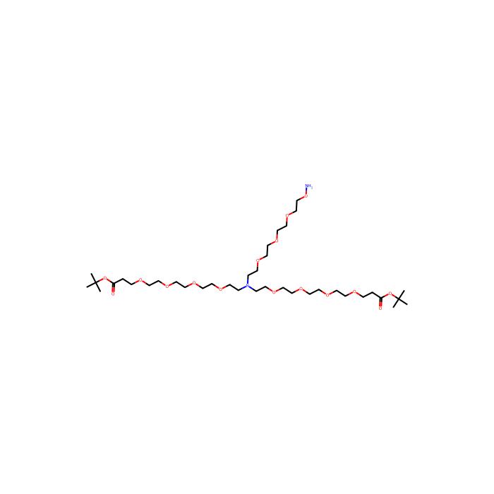 N-(氨基氧基-PEG3)-N-双(PEG4-叔丁酯)