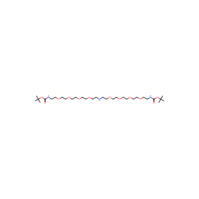 NH-双(PEG4-Boc)