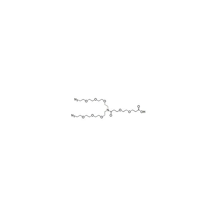 N-(酸-PEG2)-N-双(PEG3-叠氮化物)