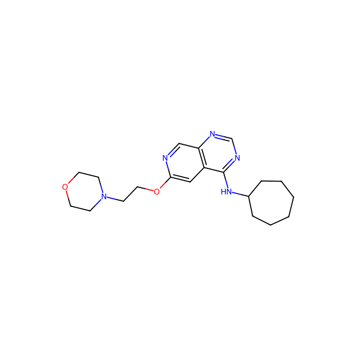 N-cycloheptyl-6-(2-morpholin-4-ylethoxy)pyrido[4,5-e]pyrimidin-4-amine, mGlu 1 受体的异构调节剂