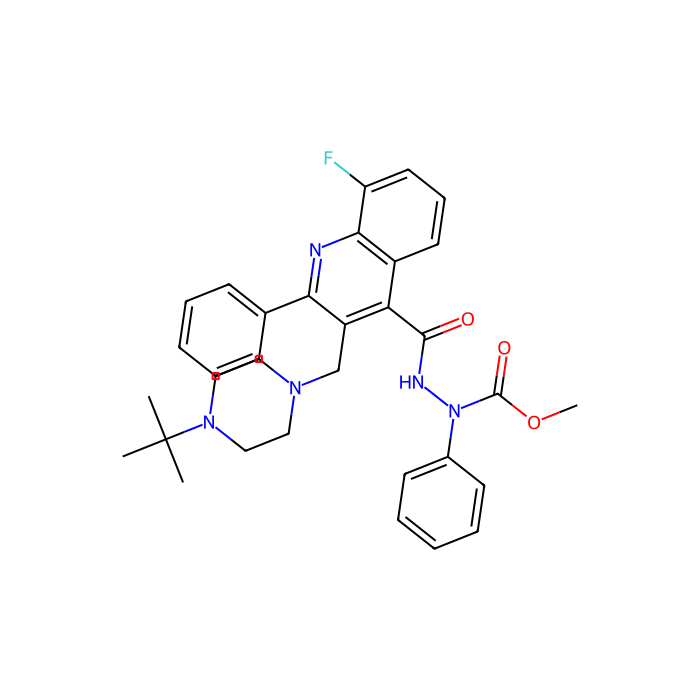N',2-diphenylquinoline-4-carbohydrazide 8m, NK 3 受体拮抗剂