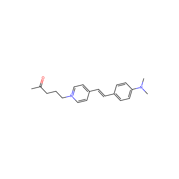 N-(4'-pentanonyl)-4-(4''-dimethylamino-styryl)pyridinium