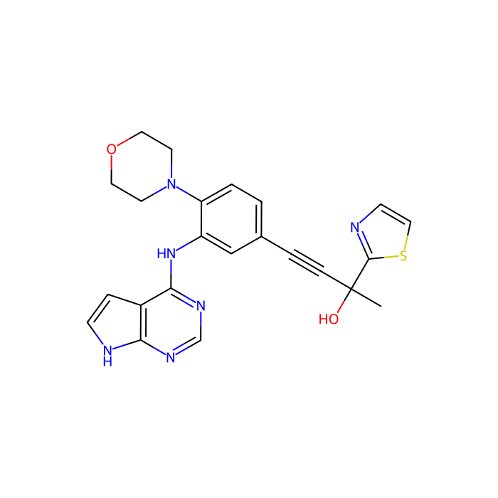 NIK inhibitor 12f, 极光激酶 B 抑制剂；Janus 激酶 1 抑制剂；Janus 激酶 3 抑制剂；富亮氨酸重复激酶 2 抑制剂；丝裂原活化蛋白激酶激酶 14 抑制剂；神经营养受体酪氨酸激酶 3 抑制剂；酪氨酸激酶非受体 2 抑制剂