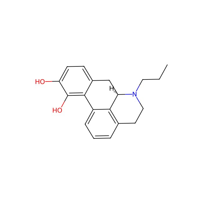 (-)-N-porphynorapomorphine, D 2 受体激动剂;D 3 受体激动剂