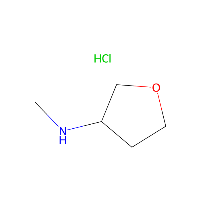 (3R)-N-methyloxolan-3-amine hydrochloride