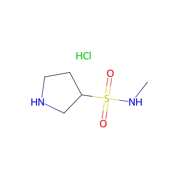 N-methylpyrrolidine-3-sulfonamide;hydrochloride