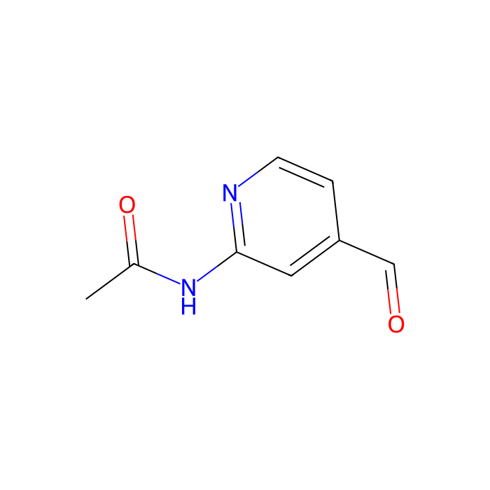 N-(4-formyl-2-pyridyl)acetamide