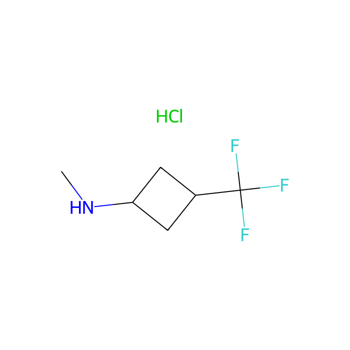 N-methyl-3-(trifluoromethyl)cyclobutanamine;hydrochloride