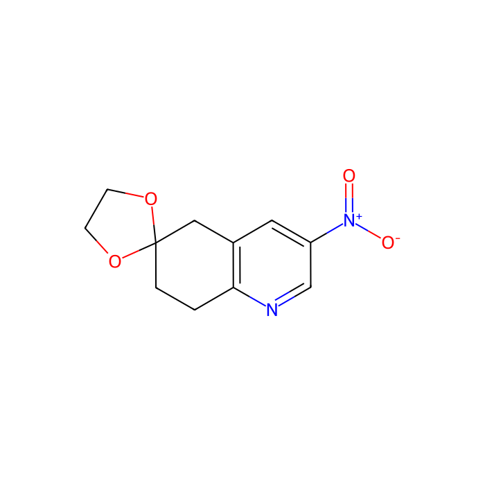 3'-nitrospiro[1,3-dioxolane-2,6'-7,8-dihydro-5H-quinoline]