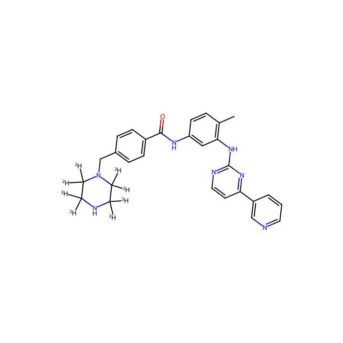 N-Desmethyl imatinib-d8
