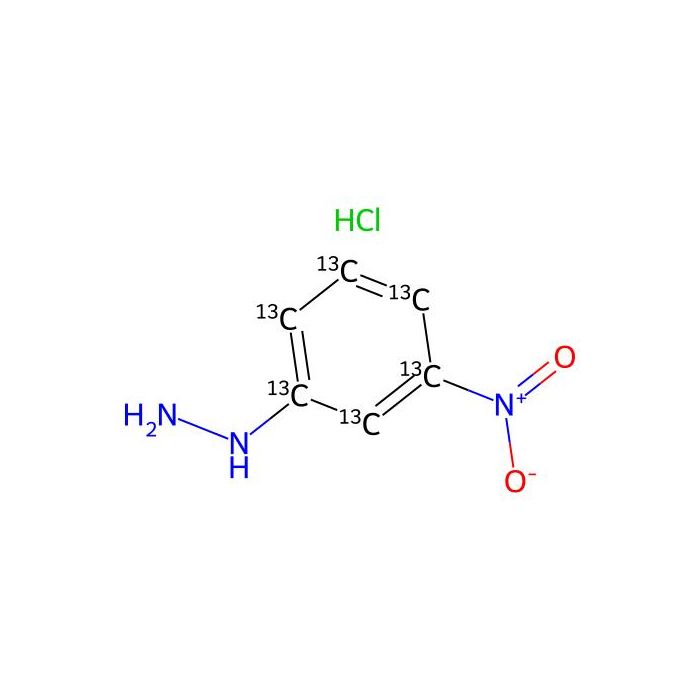 3-Nitrophenylhydrazine-13C6hydrochloride