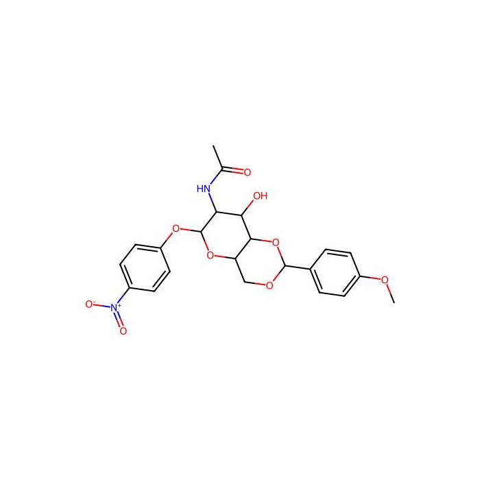 4-硝基苯基-2-乙酰氨基-2-脱氧-4,6-O-对氧基苄叉-a-D-吡喃葡萄糖苷