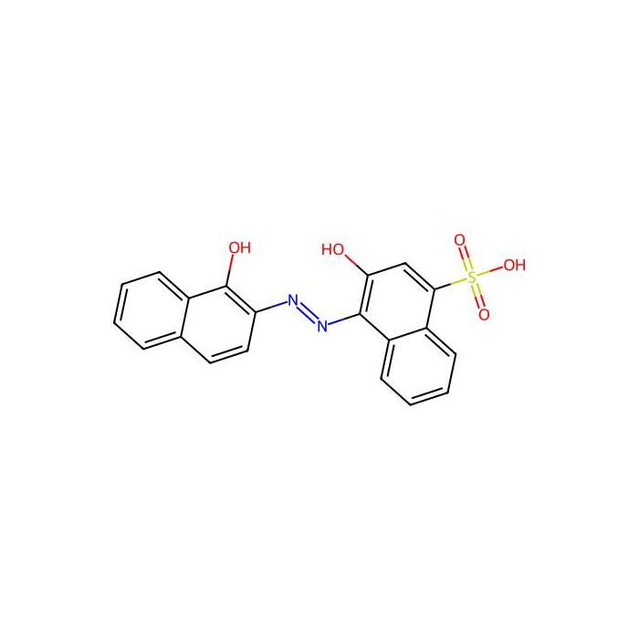 1-Naphthalenesulfonic acid, 3-hydroxy-4-[(1-hydroxy-2-naphthalenyl)azo]-