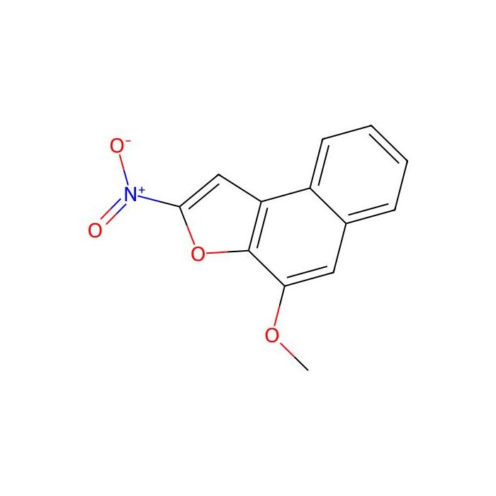 Naphtho(2,1-b)furan, 4-methoxy-2-nitro-