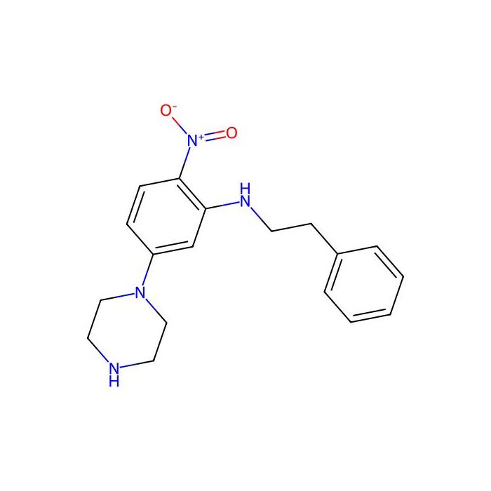 N-(2-nitro-5-piperazin-1-ylphenyl)-N-(2-phenylethyl)amine