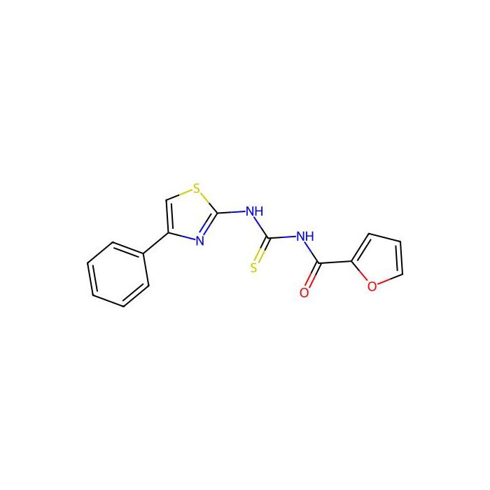 N-[(4-phenyl-1,3-thiazol-2-yl)carbamothioyl]furan-2-carboxamide
